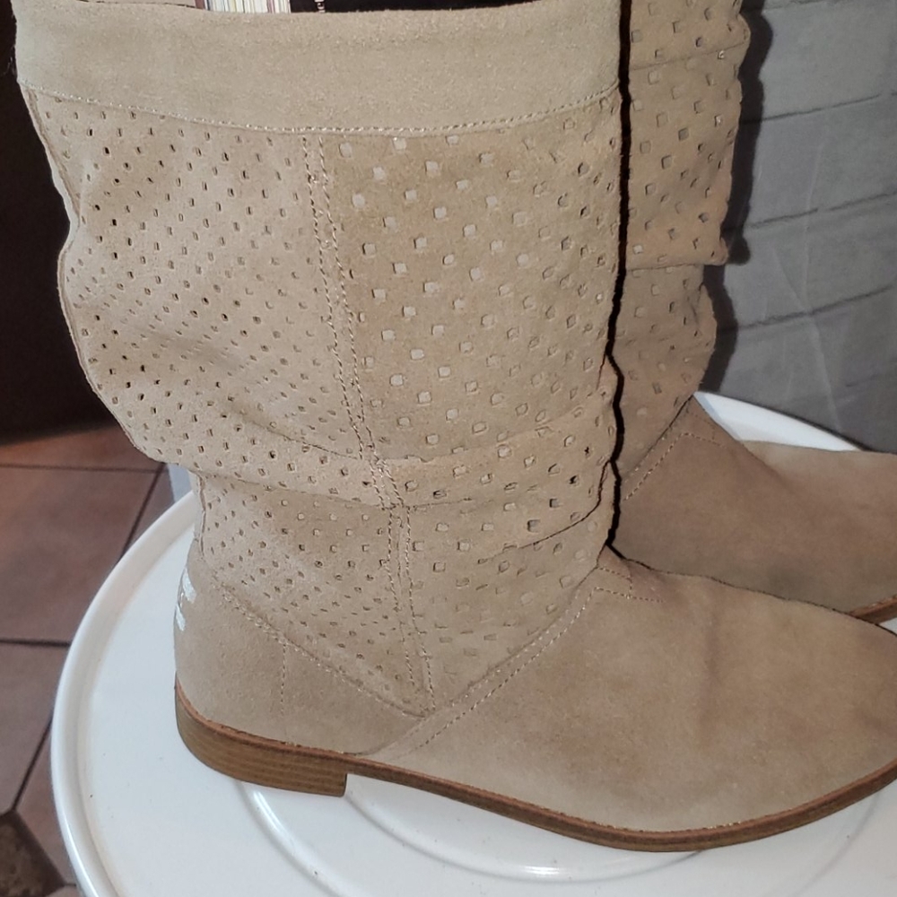 TOMS Suede slouch boot